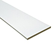 Mehrzweckplatte (Weiß, L x B: 260 x 61 cm, Stärke: 3,8 cm)