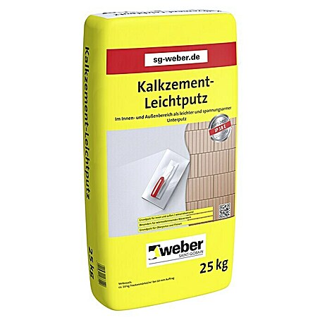 SG Weber Kalkzement-Leichtputz IP 18E (25 kg)