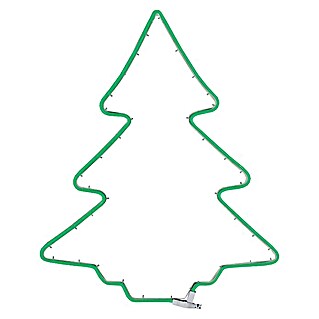 Tween Light Metalen kerstboom (Buiten, b x h: 47 x 56 cm, Groen)
