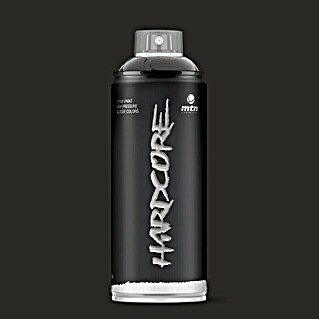 mtn Spray Hardcore (Negro, 400 ml, Brillante)