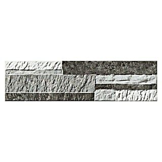 Revestimiento de pared Exit (15,3 x 58,9 cm, Gris, Efecto piedra)