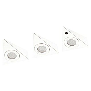 Müller-Licht LED-Unterbauleuchte Trios Sensor white (7,5 W, Infrarot-Bewegungssensor, L x B x H: 14,5 x 12,5 x 5 cm, Weiß)