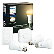 Philips Hue LED-Leuchtmittel-Set White Ambiance (E27, Lichtfarbe: Kaltweiß)