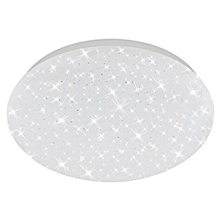 Brilo Led-plafondlamp, rond (10 W, Ø x h: 300 mm x 9,5 cm, Wit, RGBW)