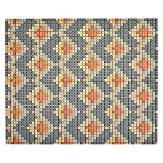 Mosaikfliese Quadrat Enamel CUBA MC4 (31,1 x 24,6 cm, Mehrfarbig, Matt)