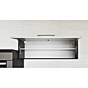 Respekta Premium Küchenzeile RP280HESBO (Breite: 280 cm, Mit Elektrogeräten, Schwarz Hochglanz)