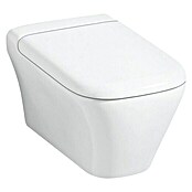 Geberit myDay Spülrandloses Wand-WC (Ohne WC-Sitz, Ohne Beschichtung, Keramik, Weiß)