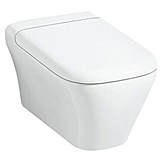Geberit myDay Wand-WC (Spülrandlos, Mit schmutzabweisender Glasur, Spülform: Tief, WC Abgang: Waagerecht, Weiß)