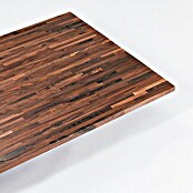 Exclusivholz Encimera de madera maciza (Nuez, 260 x 80 x 2,6 cm)