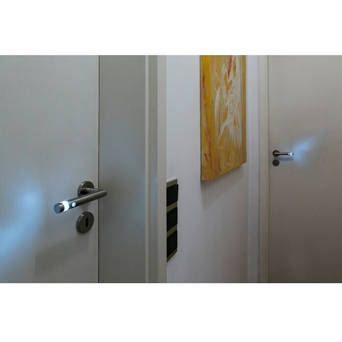 Portaferm LED-Zimmertürgarnitur (Lochung: Buntbart BB, Matt, Infrarotsensor, Universell einsetzbar)
