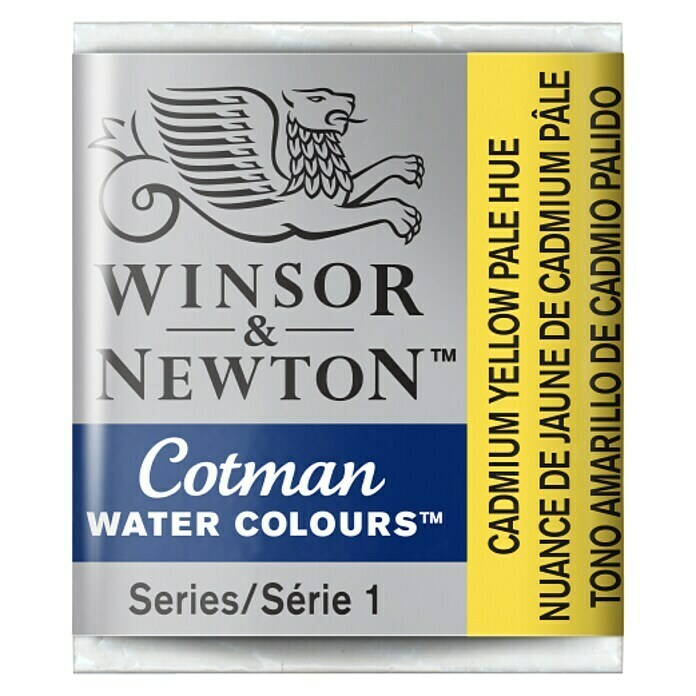 Winsor & Newton Cotman Aquarelverf (Cadmiumgeel licht, ½ kopje)
