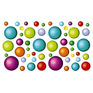Adhesivos decorativos (Bolas de colores)