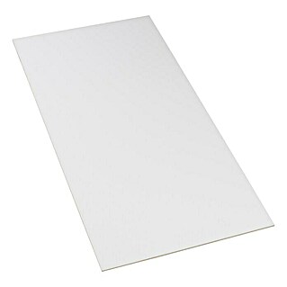 Sperrholzplatte Fixmaß (Pappel, 1.200 x 600 x 6 mm, Weiß)