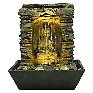 Silex Zimmerbrunnen Buddha (L x B x H: 22 x 22 x 27 cm, Mit Pumpe)