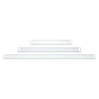 Alverlamp Regleta LED decorativa LRDEC (18 W, Largo: 60 cm, Color de luz: Blanco neutro, Blanco)
