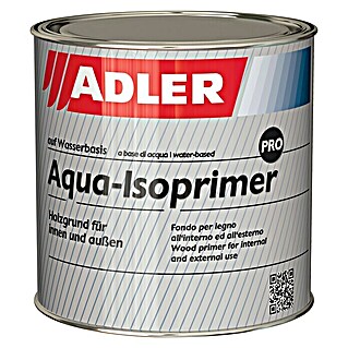 Adler Holzgrund Aqua-Isoprimer Pro (2,5 l, Weiß, Materialbasis: Wasser)