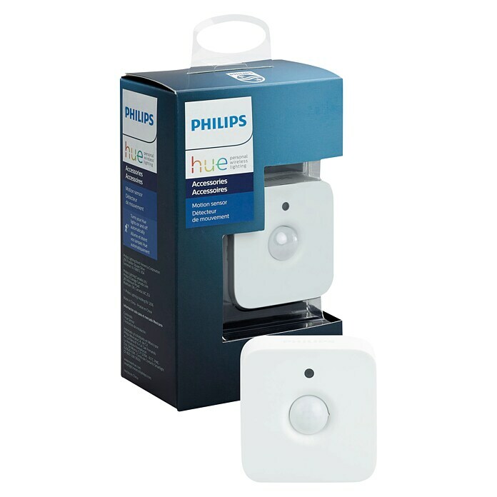 Philips Hue Bewegingsmelder (Wit, Werkt op batterijen, 2 x 5,5 x 5,5 cm)
