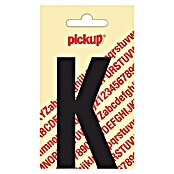 Pickup Etiqueta adhesiva (Motivo: K, Negro, Altura: 90 mm)