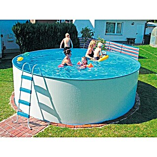 KWAD Pool-Set Steely (Durchmesser: 3,5 m, Höhe: 1,2 m, Fassungsvermögen: 11 600 l, Rund)