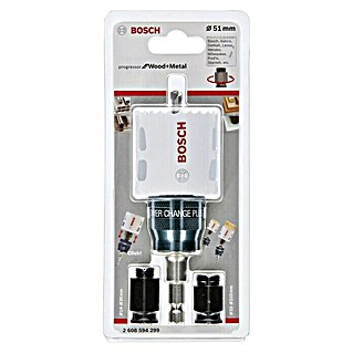 Bosch Professional Gatenzaagset Starter kit (Diameter: 51 mm, 5 -delig)