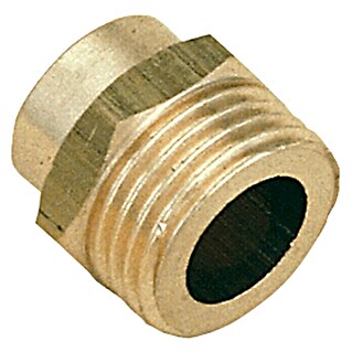 Enlace soldar-roscar de latón M-H (Rosca exterior: ½'', 15 mm)