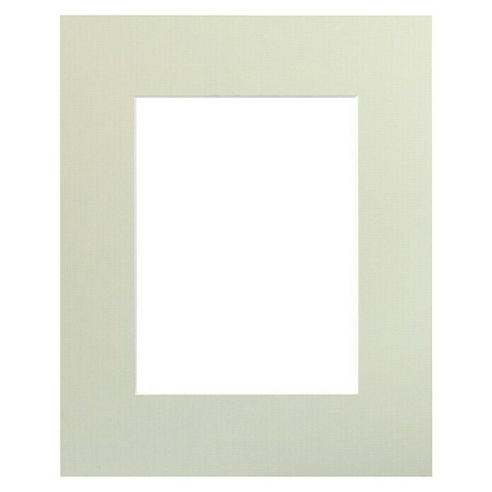 Nielsen Passepartout White Core (Lindgrün, L x B: 24 x 30 cm, Bildformat: 15 x 20 cm)