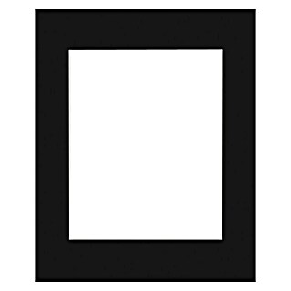 Nielsen Passepartout White Core (Schwarz, L x B: 40 x 50 cm, Bildformat: 28 x 35 cm)