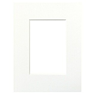 Nielsen Passepartout MSK Natur (Weiß, 18 x 24 cm, Bildformat: 10 x 15 cm)