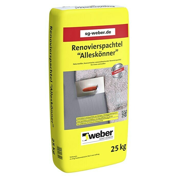SG Weber Renovierspachtel Alleskönner 