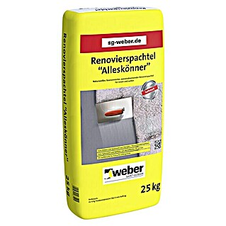 SG Weber Renovierspachtel Alleskönner (25 kg, Mineralisch)