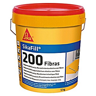 Sika Impermeabilizante SikaFill-200 Fibras (Teja, 5 kg)