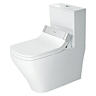 Duravit DuraStyle Stand-WC für Kombination (Mit Spülrand, Ohne Spezialglasur, Spülform: Tief, WC Abgang: Waagerecht, Weiß)