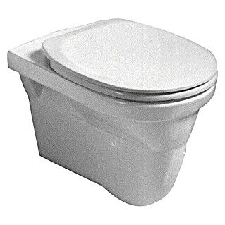 Laufen Object Wand-WC (Mit Spülrand, Ohne Spezialglasur, Spülform: Flach, WC Abgang: Waagerecht, Weiß)