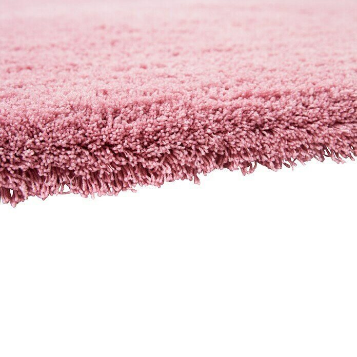 Hoogpolig vloerkleed Super Soft Shaggy (Rosa, 170 x 120 cm, 100 % polyester (pool))