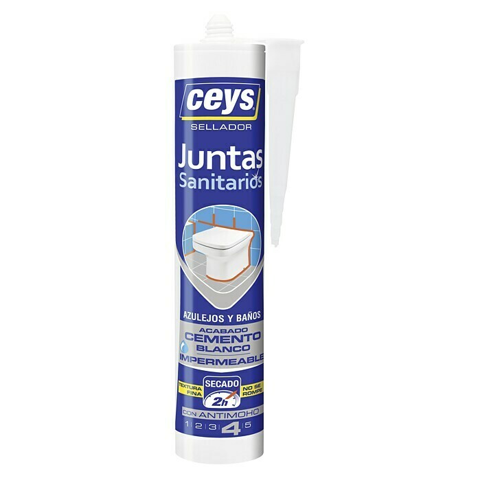 Ceys Sellador de juntas Baños y Azulejos (290 ml)