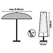 Sunfun Funda protectora para parasol (Poliéster, Específico para: Parasoles con Ø 250 - 400 cm)