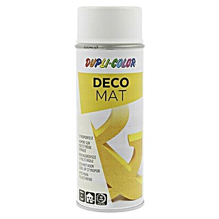 Dupli-Color Color Acryl-Lackspray Deco Matt (Weiß, Matt, Schnelltrocknend, 400 ml)