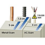 Laserliner Detector CombiFinder Plus (Geschikt voor: Detectie stroomvoerende kabels/stroomvoerend metaal, Detectiediepte: Max. 75 mm ferrometalen)