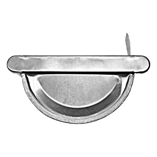 Sarei Rinnenendstück (Nennweite: 125 mm, Ausführung: Rechts, Aluminium)