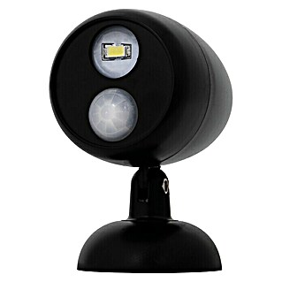 Ritter Leuchten LED usmjereni reflektor (1 W, Senzor pokreta, 60 x 98 x 105 mm, Crne boje)
