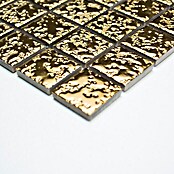 Mozaïektegel Quadrat Uni CD 282 (33 x 30,2 cm, Goud, Glanzend)