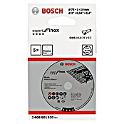 Bosch Professional Trennscheibe A 60 R INOX BF (Durchmesser Scheibe: 76 mm, Stärke Scheibe: 1 mm, Geeignet für: Edelstahl, Passend für: Bosch Professional Akku-Winkelschleifer GWS 12V-76)