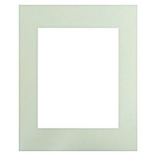 Nielsen Passepartout White Core (Lindgrün, L x B: 40 x 50 cm, Bildformat: 28 x 35 cm)