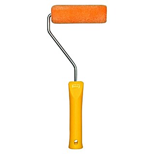 swingcolor Komfort Lackierroller (Breite Walze: 10 cm, Bügelstärke: 6 mm, Bügellänge: 15 cm, Orange)