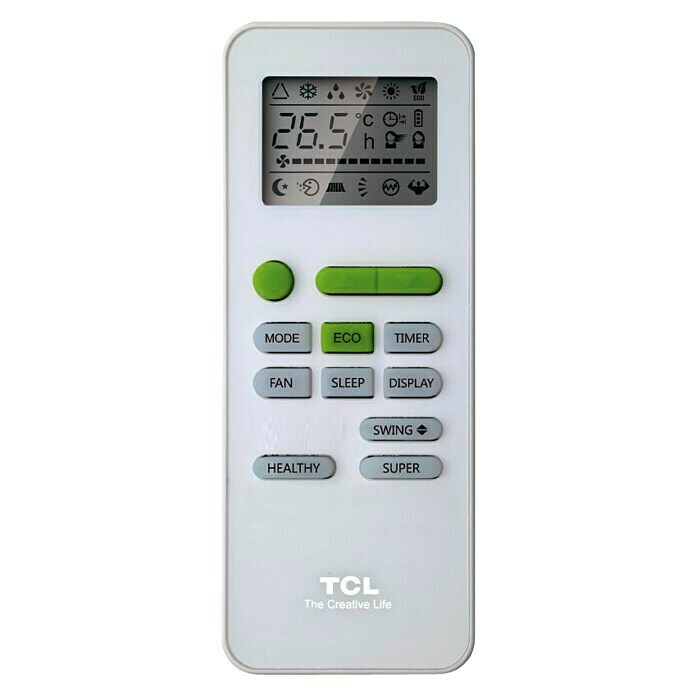 TCL Inverter-Klimasplitgerät Multi Split Quadro (Max. Kühlleistung je Gerät in BTU/h: 9.000 BTU/h, Max. Heizleistung je Gerät in BTU/h: 9.000 BTU/h, Passend für: 4 Räume bis jeweils 26 m²)