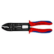 Knipex Krimptang (Lengte: 240 mm, Materiaal greep: Meercomponenten omhulsel, Geschikt voor: Geïsoleerde kabelschoenen en stekkerverbindingen van 0,5 - 6,0 mm²)