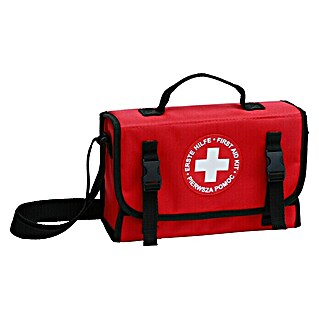 Leina-Werke Erste-Hilfe-Tasche Klein (Mit Inhalt nach DIN 13157, Rot)