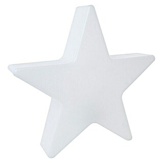8 Seasons Design Shining LED-Weihnachtsstern Star Merry Christmas (2 W, Weiß, Durchmesser: 60 cm)