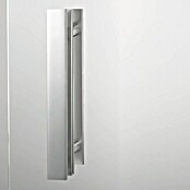 Diamond Doors Griffstangenpaar Sensa (Edelstahloptik, Geeignet für: Ganzglas-Schiebetüren, 35 x 4 cm)