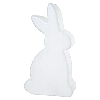 8 Seasons Design Shining LED-Solar-Dekoleuchte Rabbit (Weiß, L x B x H: 11 x 29 x 50 cm)